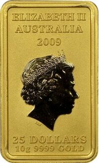  25 долларов 2008-2009 годов, Богатство, фото 1 