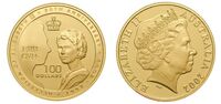  100 Долларов 2002 года, 50 лет правлению Королевы Елизаветы II, фото 1 