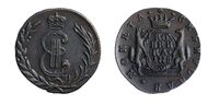  1 копейка 1778 года, Екатерина 2, фото 1 