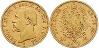  20 марок Эрнст II. Герцогство Саксо-Кобург и Гота. 1872 год, фото 1 
