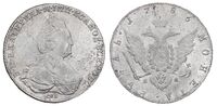  1 рубль 1786 года, Екатерина 2, фото 1 