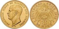 20 марок Фридрих. Княжество Вальдек-Пирмонт. 1903 год, фото 1 