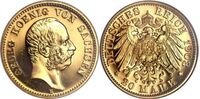  20 марок Георг. Королевство Саксония. 1903 год, фото 1 