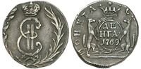  Денга 1769 года, Екатерина 2, фото 1 