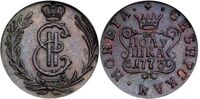  Полушка 1773 года, Екатерина 2, фото 1 
