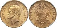  20 марок Джоханн. Королевство Саксония. 1873 год, фото 1 