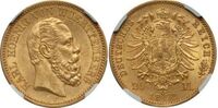  20 марок Карл I. Королевство Вюртемберг.1872-1873, фото 1 