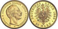  20 марок Вильгельм II. Пруссия. 1888-1889, фото 1 