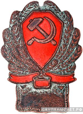  Нагрудный знак рядового состава РКМ образца 1923г., фото 1 
