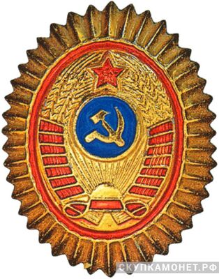  Кокарда начальствующего и рядового состава, фото 1 