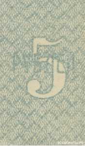  Марка 5 рублей 1919 Амурского областного Земства, фото 2 