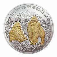  1000 Франков 2008 года, Горилла, фото 1 