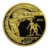  500 Тенге 2009 года, Биатлон, фото 1 