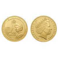  100 Долларов 2002 года, 50 лет правлению Королевы Елизаветы II, фото 1 