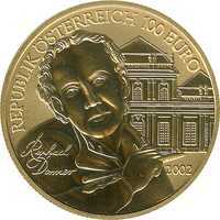  100 Евро 2002 года, Художественные сокровища - Рафаэль Доннер, фото 1 