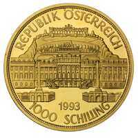  1000 Шиллингов 1993 года, Мария Терезия, фото 1 
