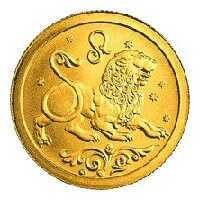  25 рублей 2005 год (золото, Лев), фото 1 