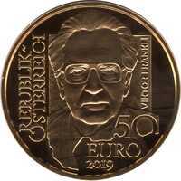  50 Евро 2019 года, Венская школа психотерапии - Виктор Франкл, фото 1 
