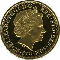  25 фунтов 1998-2012г, Стоящая Британия, фото 1 