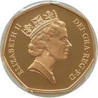 50 пенсов 1992г, Председательство Великобритании в ЕС, фото 1 