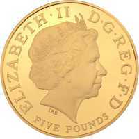  5 фунтов 2002г, Королева Мать, фото 1 