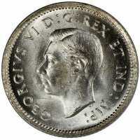  10 центов 1937 - 1947 годов, фото 1 