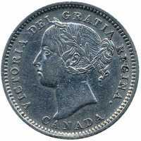  10 центов 1858 - 1901 годов, фото 1 