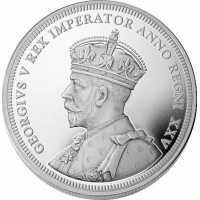  5 центов 2010 года, 75 лет первому канадскому серебряному доллару, фото 1 