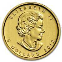  5 долларов 2004 - 2020 годов, Кленовый лист, фото 1 