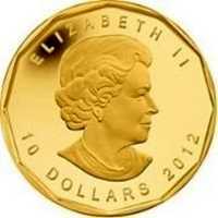  10 долларов 2012 года, Три кленовых лист, фото 1 