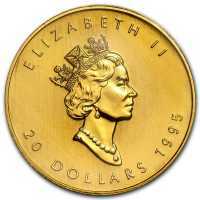  20 долларов 1990 - 2004 годов, Кленовый лист, фото 1 