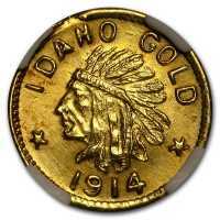  1 доллар 1914 года, Индийский тур по Айдахо, фото 1 