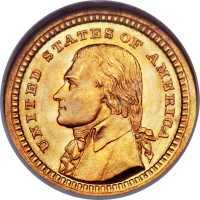  1 доллар 1903 года, 100 лет Луизианской покупке. Томас Джефферсон, фото 1 