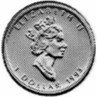  1 доллар 1993-1999 годов, Кленовый лист, фото 1 
