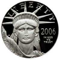  10 долларов 2006 года, Американский платиновый орел - Законодательная власть, фото 1 