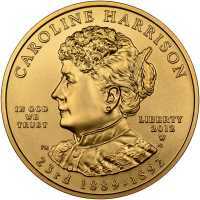  10 долларов 2012 года, Первые леди - Кэролайн Гаррисон (1889-1892), фото 1 