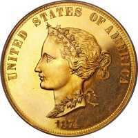  10 долларов 1874 года, Свобода, фото 1 