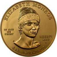 10 долларов 2008 года, Первые леди - Элизабет Монро (1817–1825), фото 1 