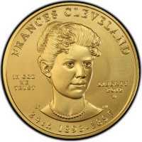  10 долларов 2012 года, Первые леди - Френсис Кливленд (1893-1897), фото 1 