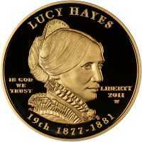  10 долларов 2011 года, Первые леди - Люси Хейз (1877-1881), фото 1 