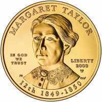  10 долларов 2009 года, Первые леди - Маргарет Тейлор (1849-1850), фото 1 