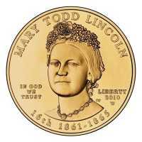  10 долларов 2010 года, Первые леди - Мэри Тодд Линкольн (1861-1865), фото 1 