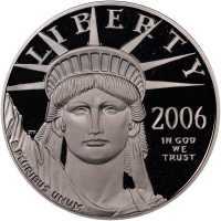  100 долларов 2006 года, Американский платиновый орел - Законодательная власть, фото 1 