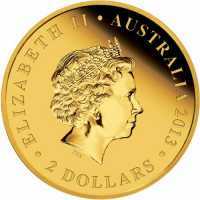  2 доллара 2013 года, Австралийская Коала, фото 1 
