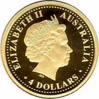  4 доллара 2001 года, Золотая лихорадка, фото 1 