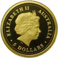  5 долларов 2006 года, Кукабарра, фото 1 