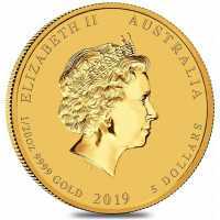  5 долларов 2019 года, Год свиньи - Пертский монетный двор, фото 1 