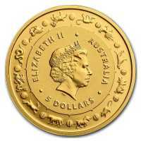  5 долларов 2017 года, Год петуха - Королевский монетный двор, фото 1 