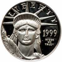  50 долларов 1999 года, Американский платиновый орел - Водно-болотные угодья, фото 1 