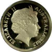  50 центов 2012 года, Австралийский герб, фото 1 